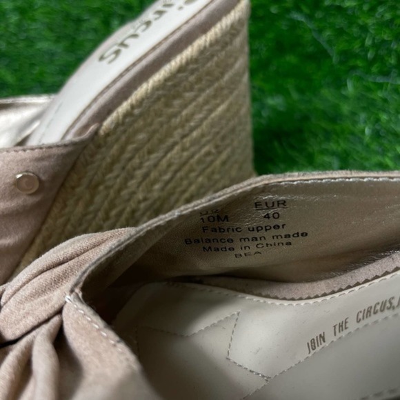 CIRCUS by Sam Edelman Bea Wedge Espadrille Women's Sandals- Size 10 - Picture 5 of 7